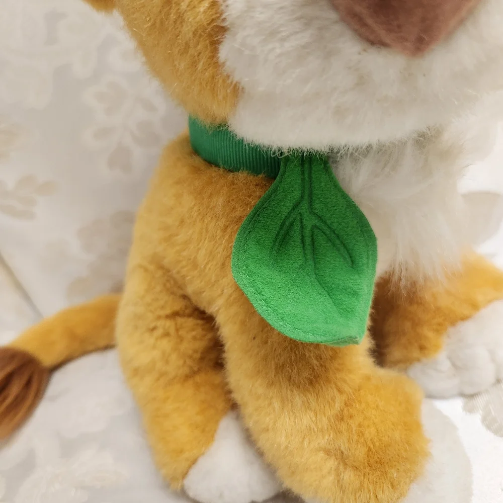 Vintage The Lion King Purring Simba Plush Walt Disney Stuffed Animal 1993